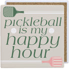 Pickleball Happy Hour