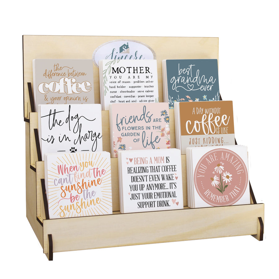 Top Picks Ceramic Coaster Display Bundle 2026