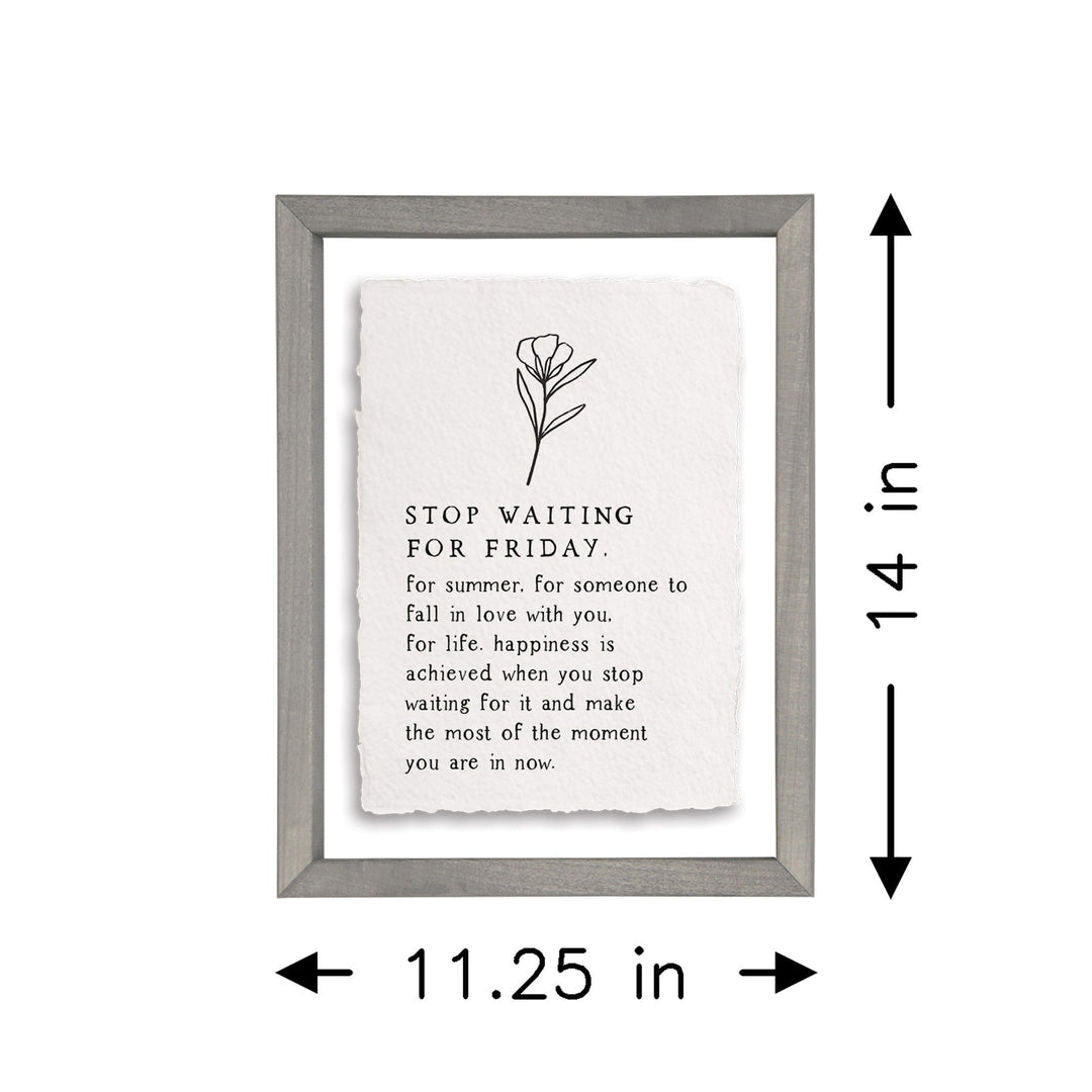 Stop Waiting