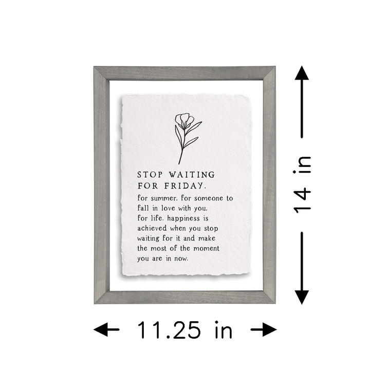 Stop Waiting
