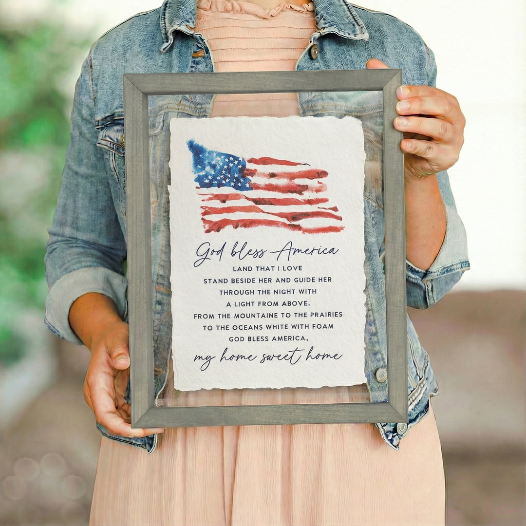 God Bless America Flag