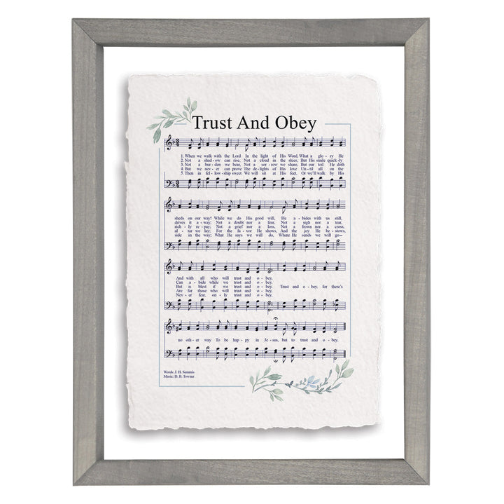 Trust Obey Hymn
