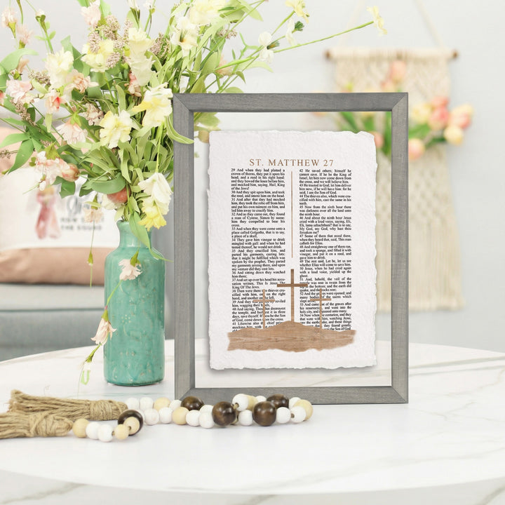 Matthew 27 Crosses