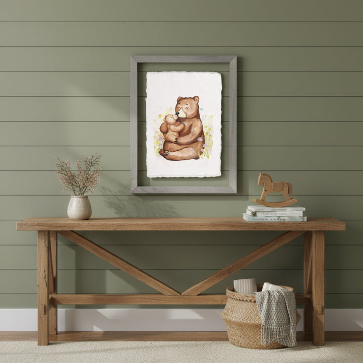 Mama Baby Bear Art