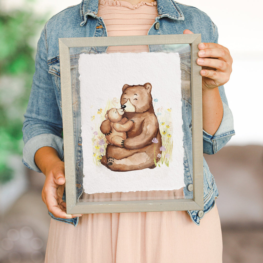 Mama Baby Bear Art