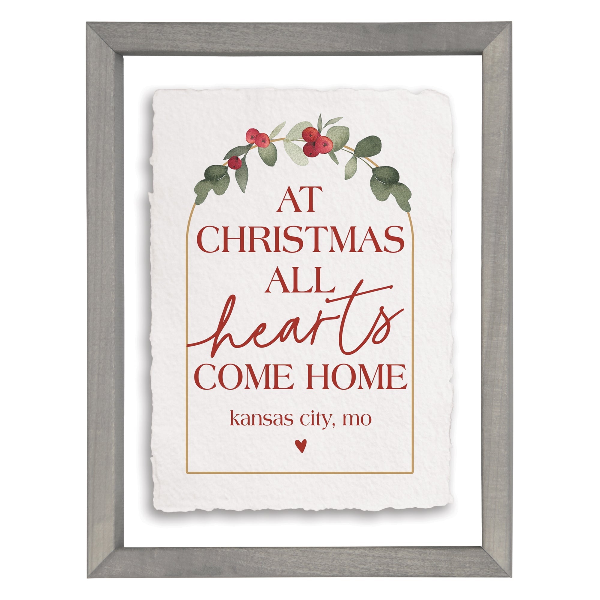 Hearts Home Holly Arch LOC