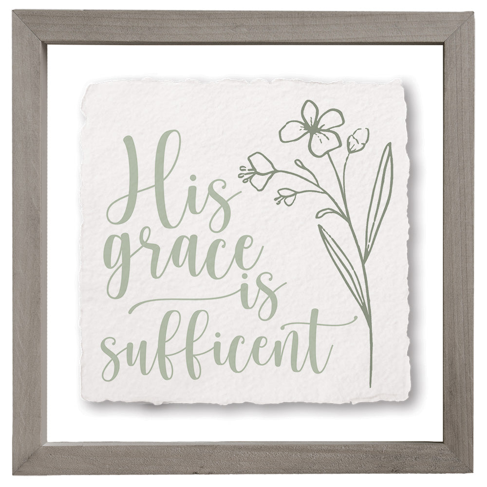 His Grace Sufficient