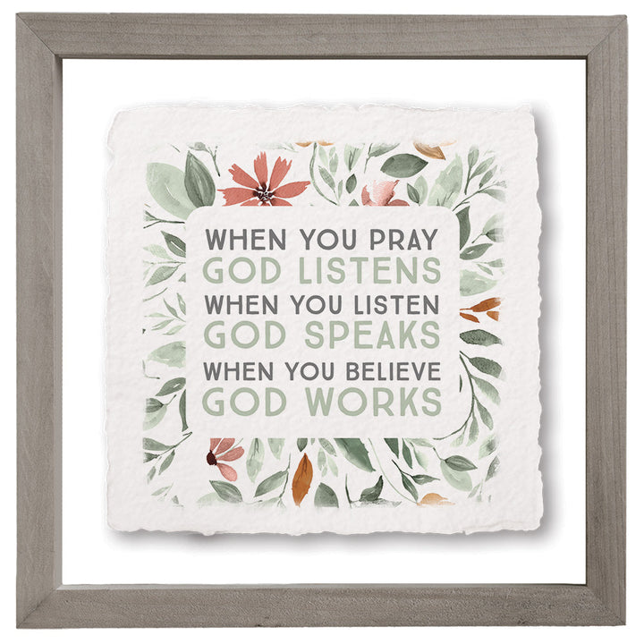 Pray God Listens
