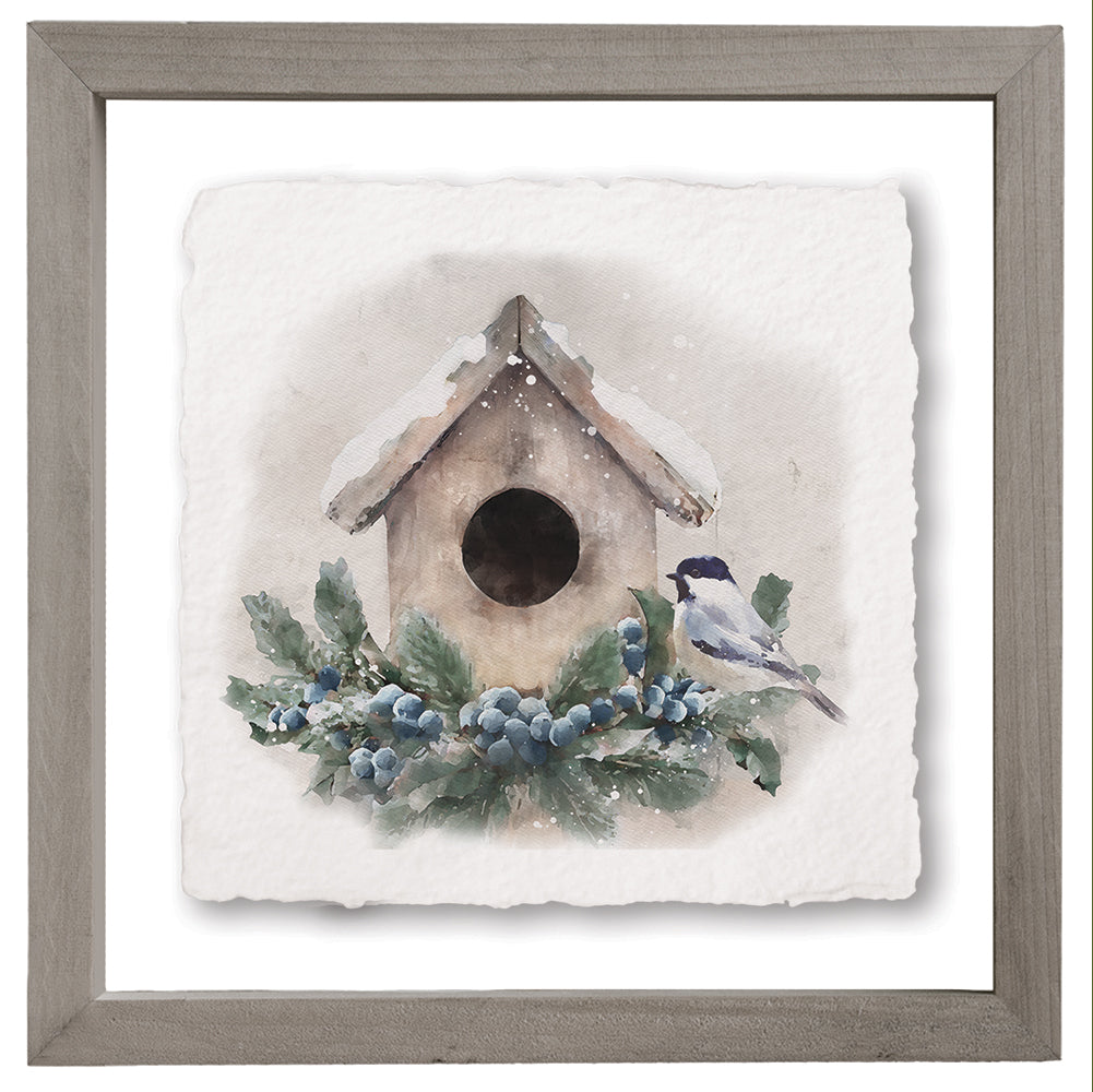 Winter Birdhouse