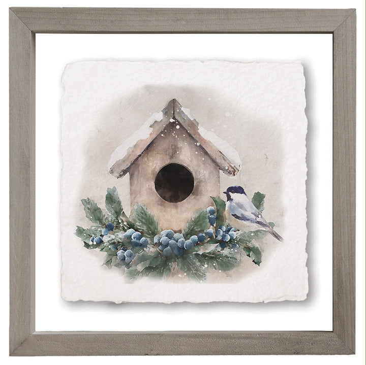 Winter Birdhouse
