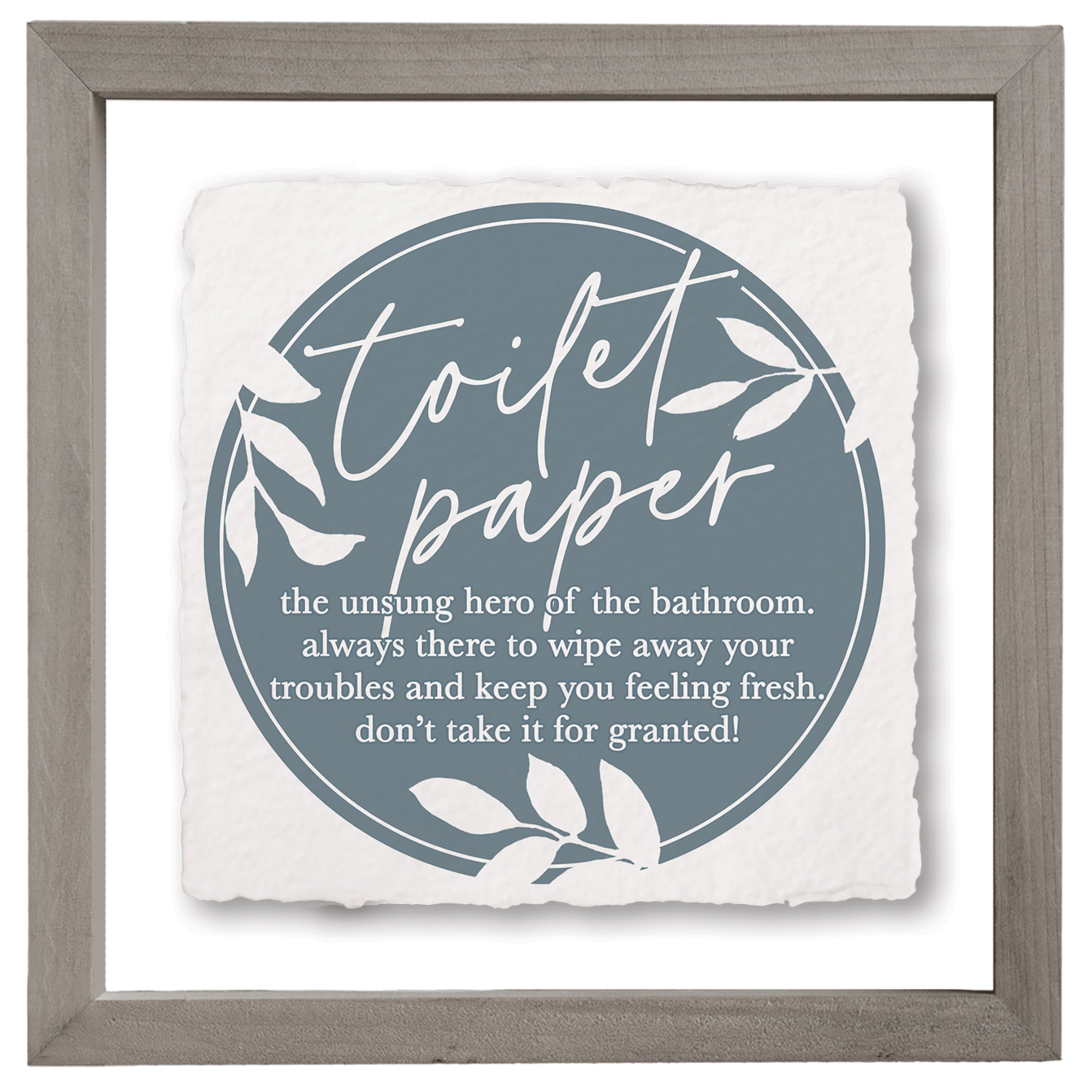 Toilet Paper Blue