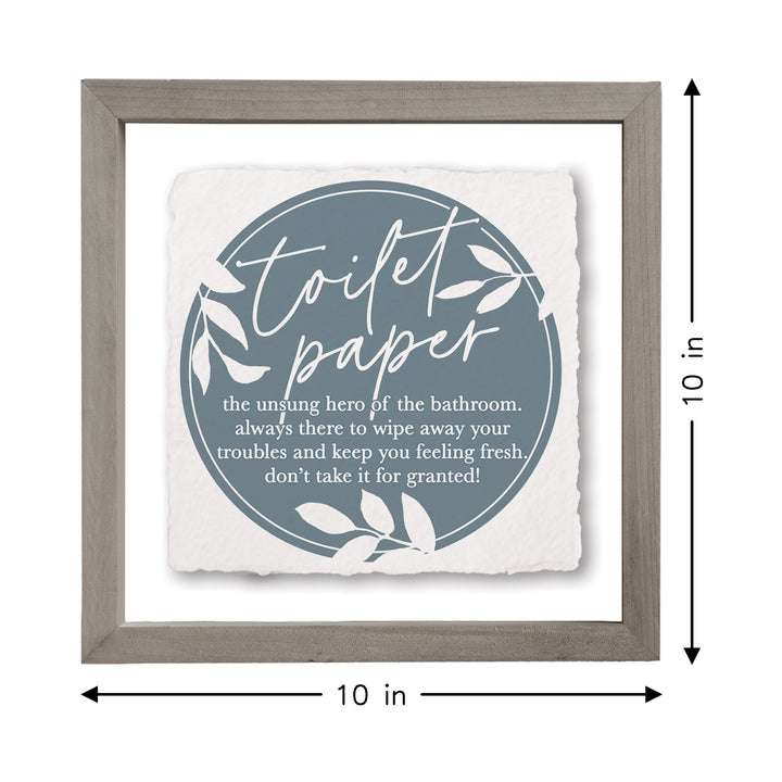 Toilet Paper Blue
