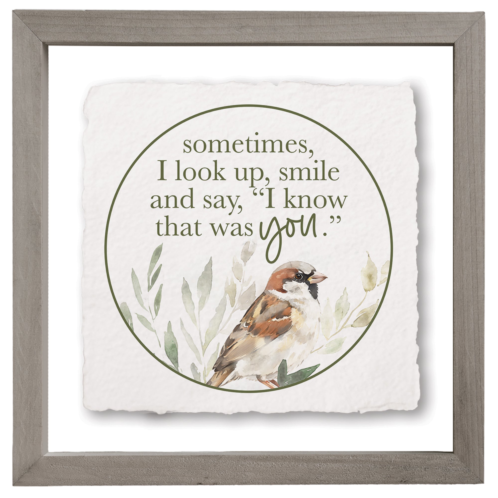 Know That Was You Bird