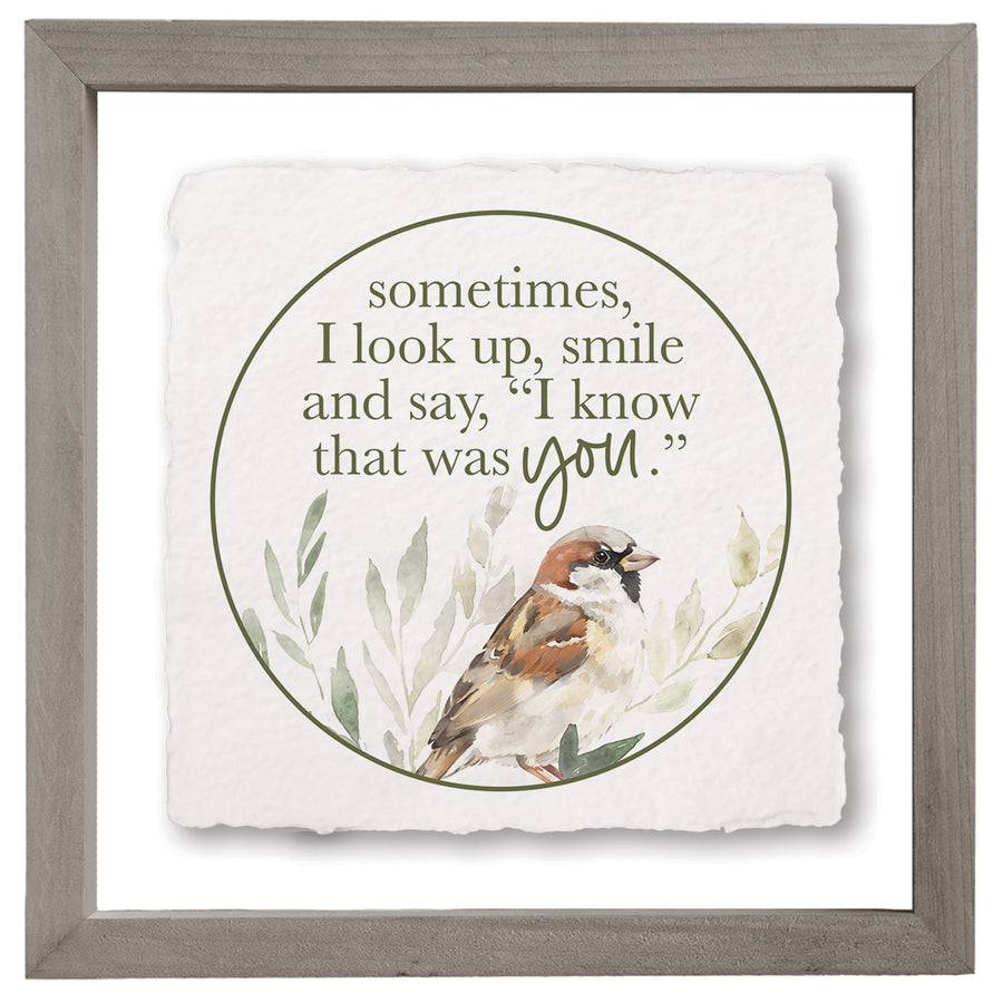 Know That Was You Bird