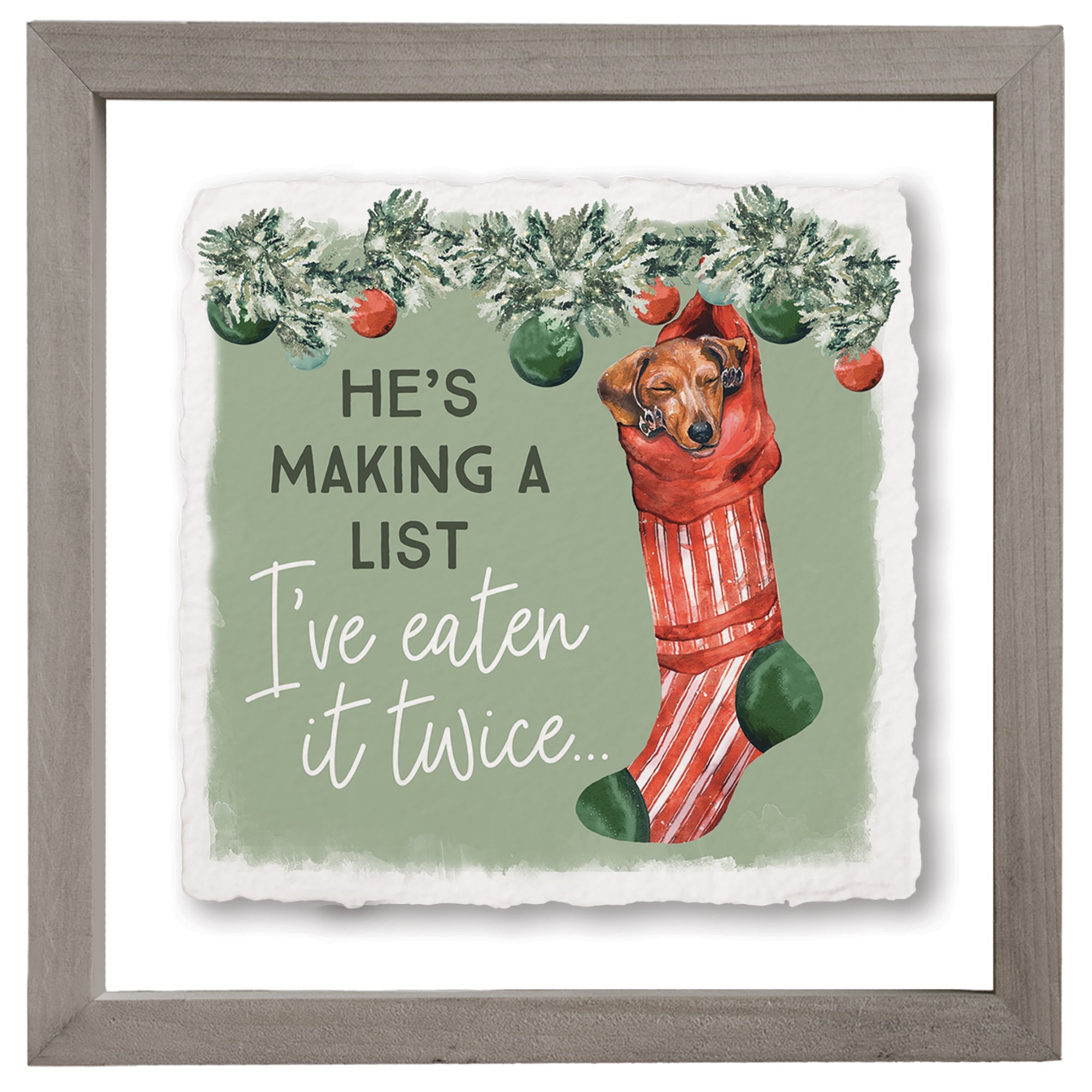 List Stocking Dog
