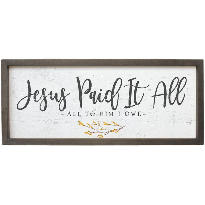 Jesus Paid