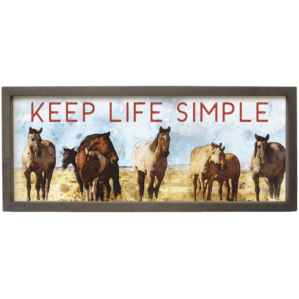 Keep Life Simple Horses