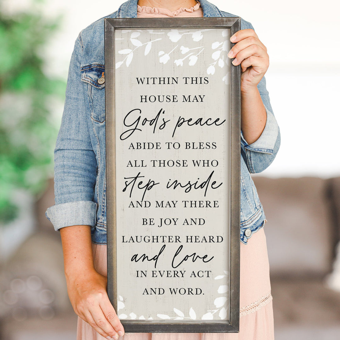 God's Peace Step Inside
