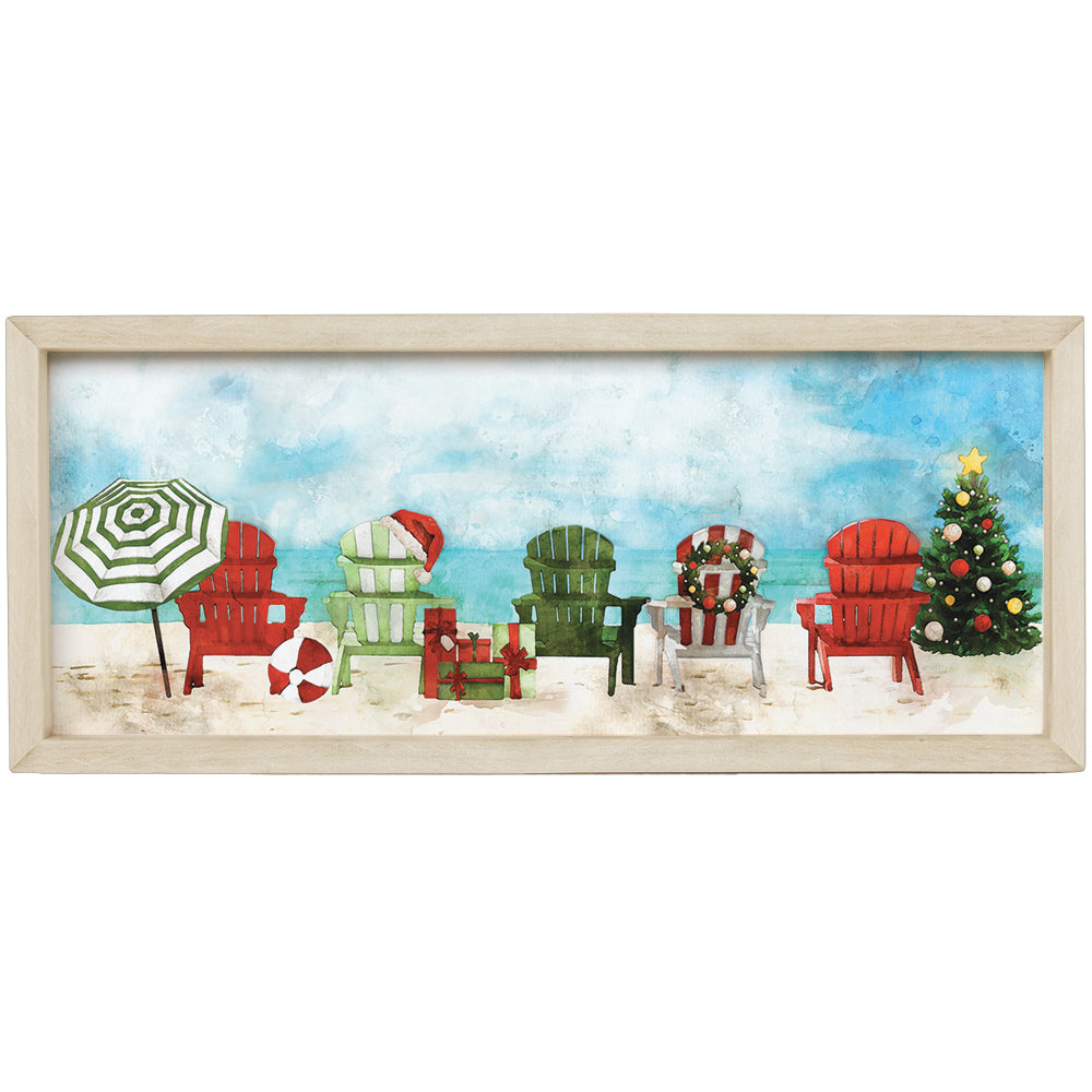 Christmas Beach Chairs