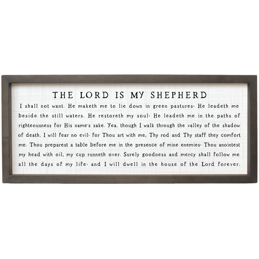 Lord Is My Shepherd