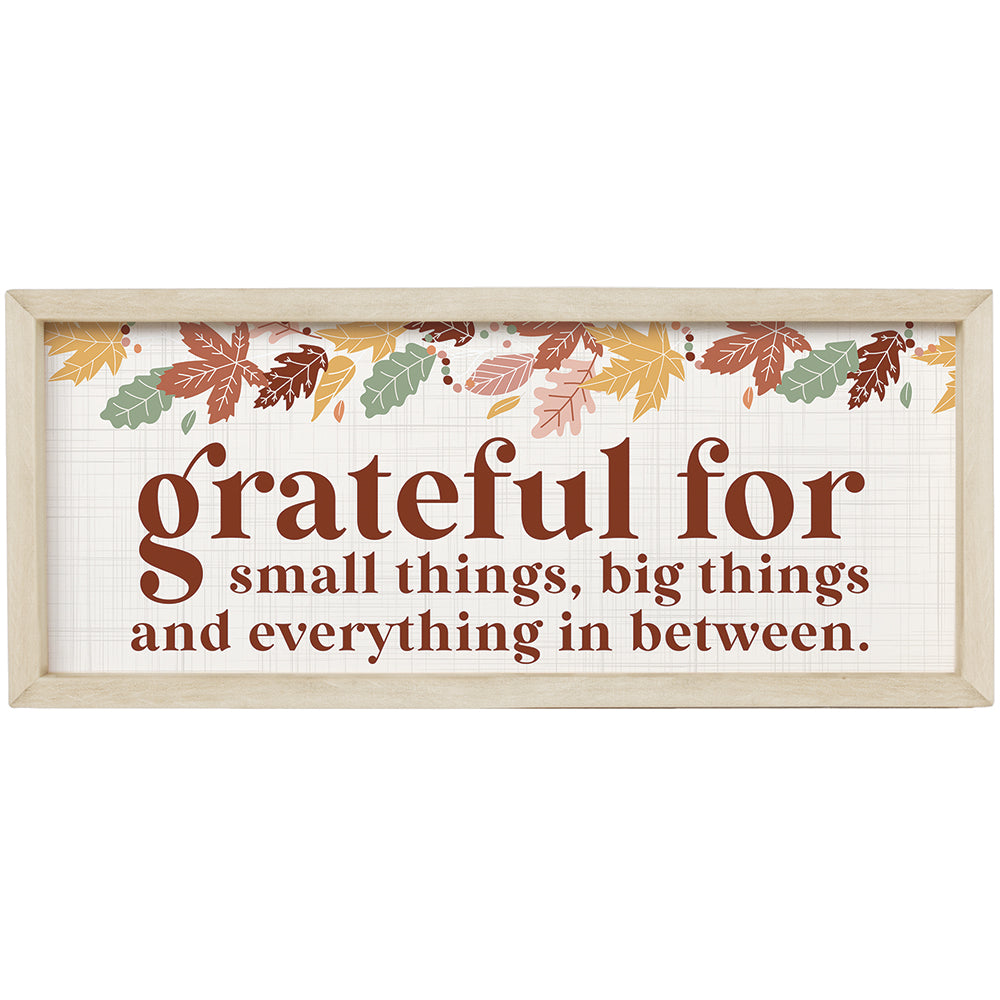 Grateful For Leaves