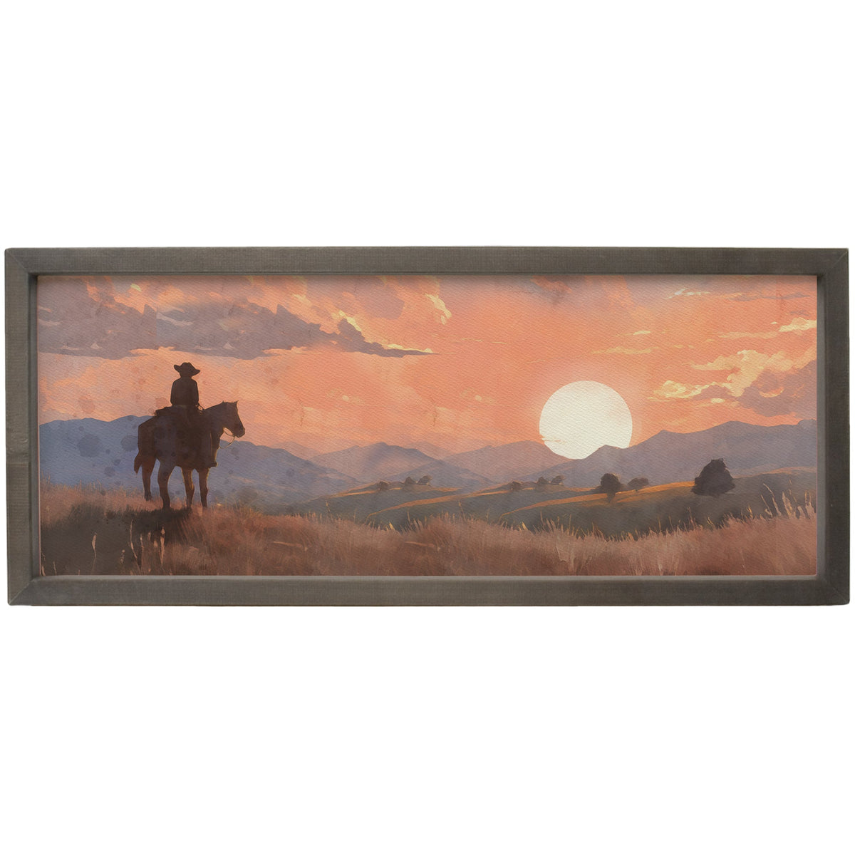 Sunset Mountain Cowboy