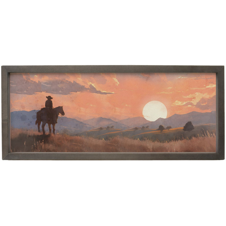 Sunset Mountain Cowboy