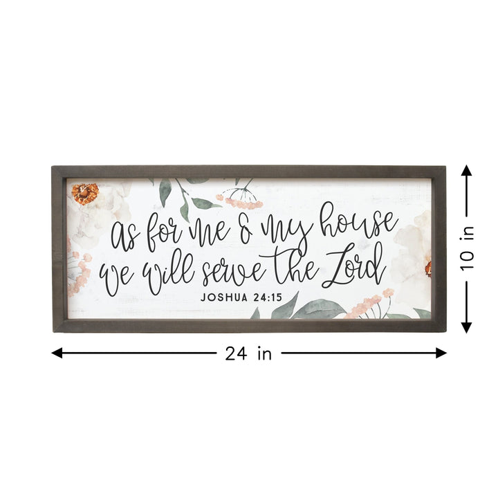 Serve The Lord Flowers