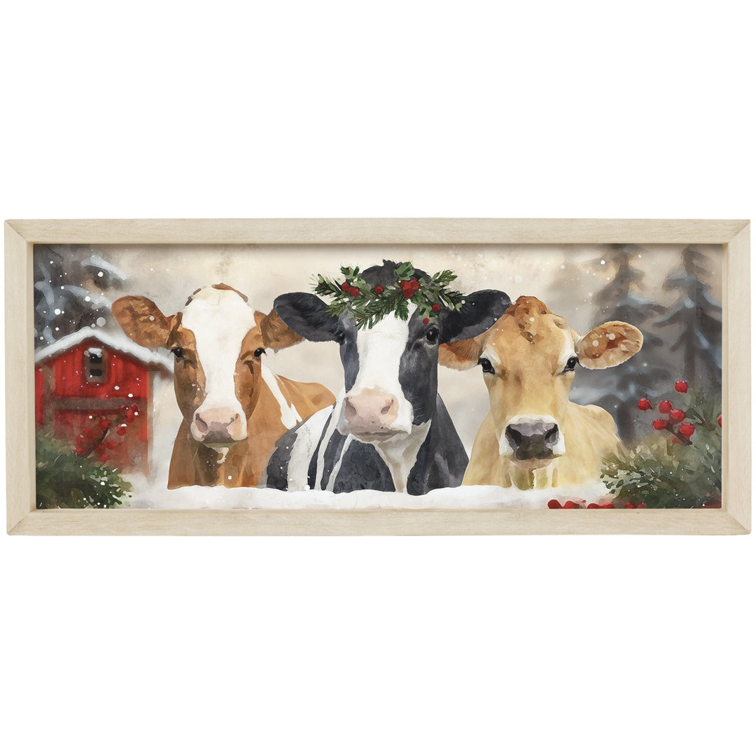 Christmas Cows