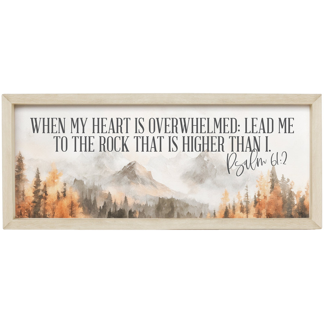 Psalm 61:2 Fall Mountains