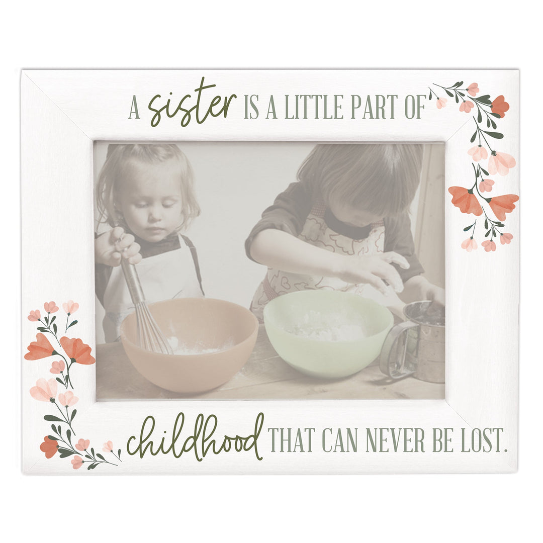 Sister Childhood Flowers