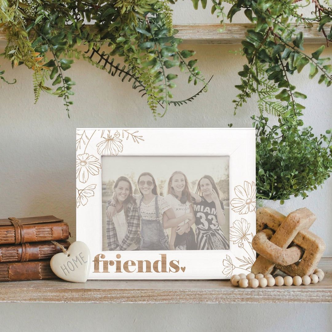 Friends Wood Flowers