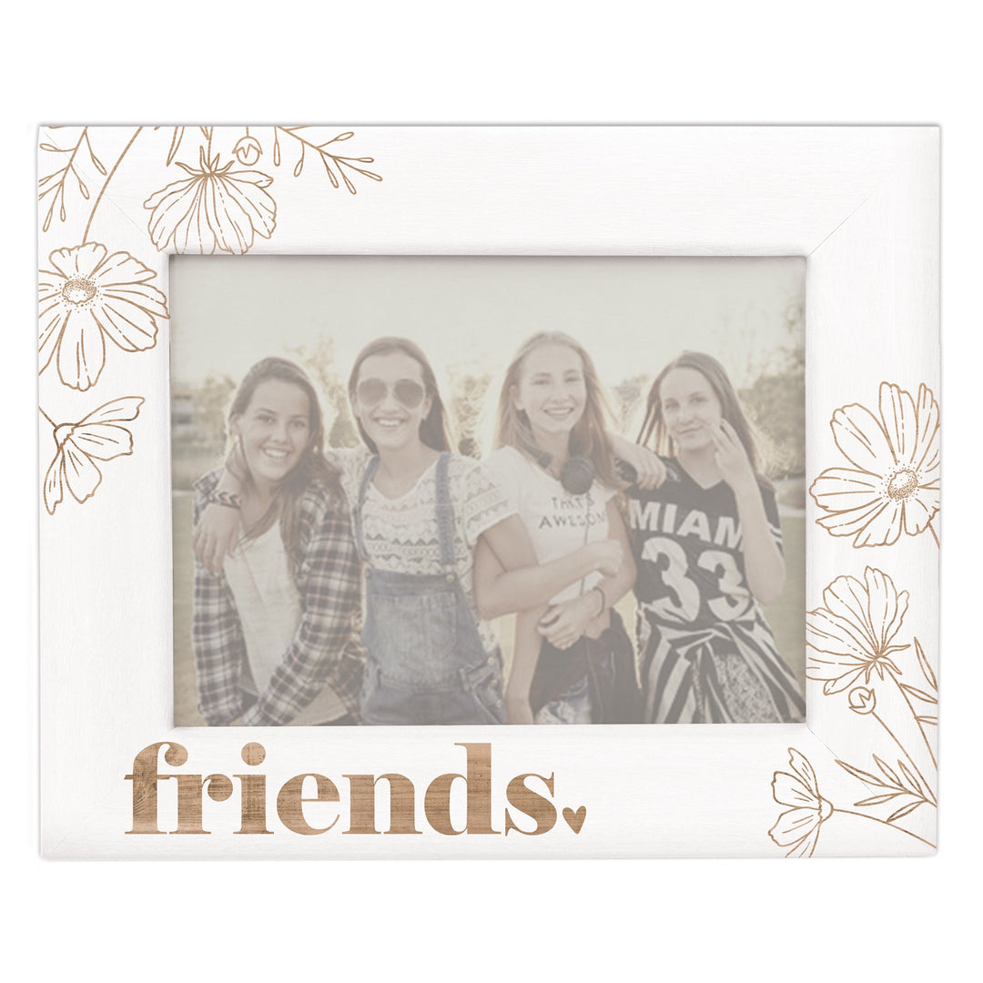 Friends Wood Flowers