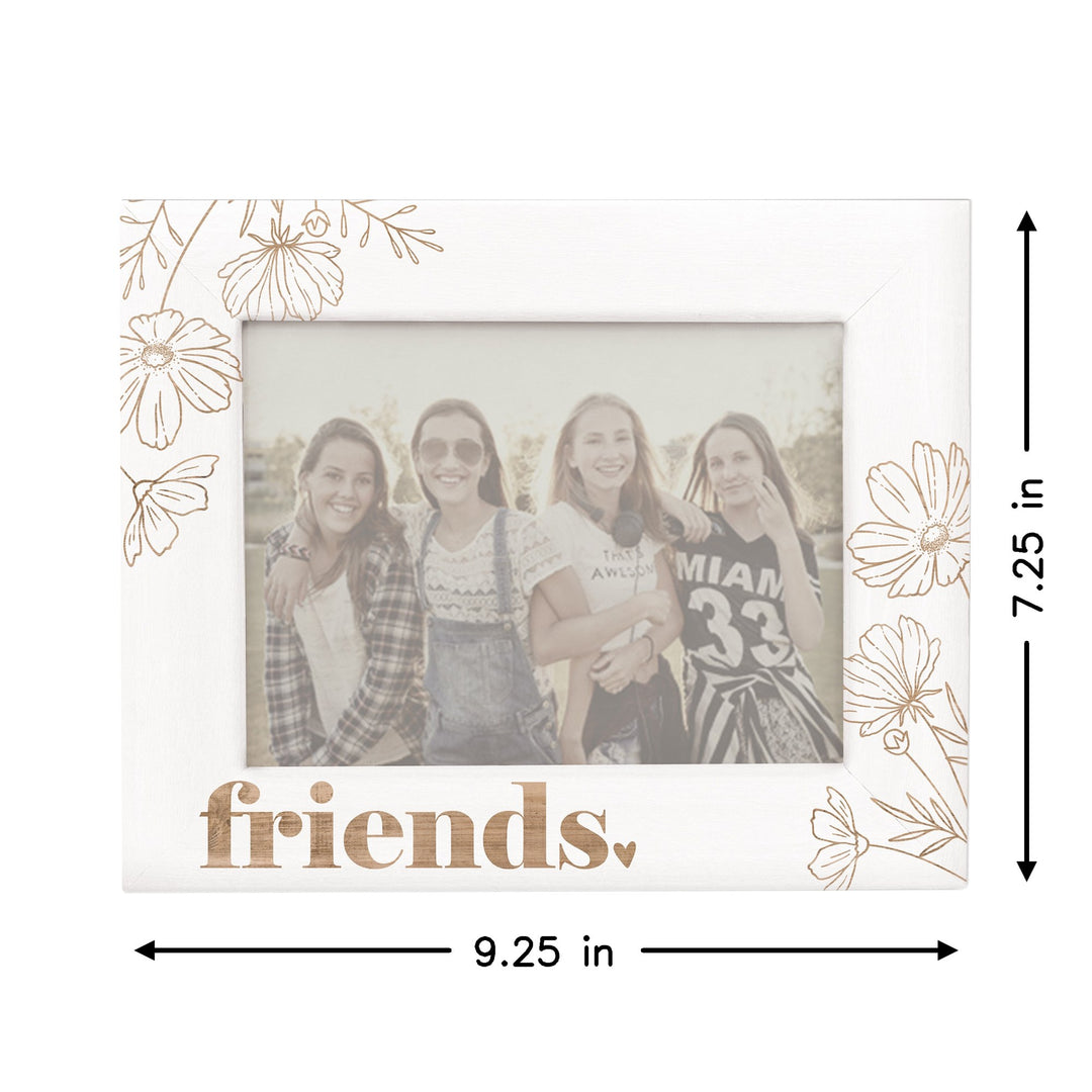 Friends Wood Flowers