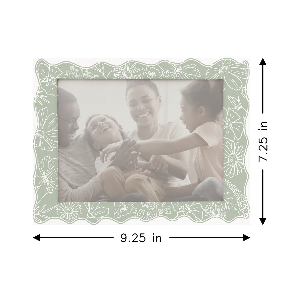 Green Pattern Border