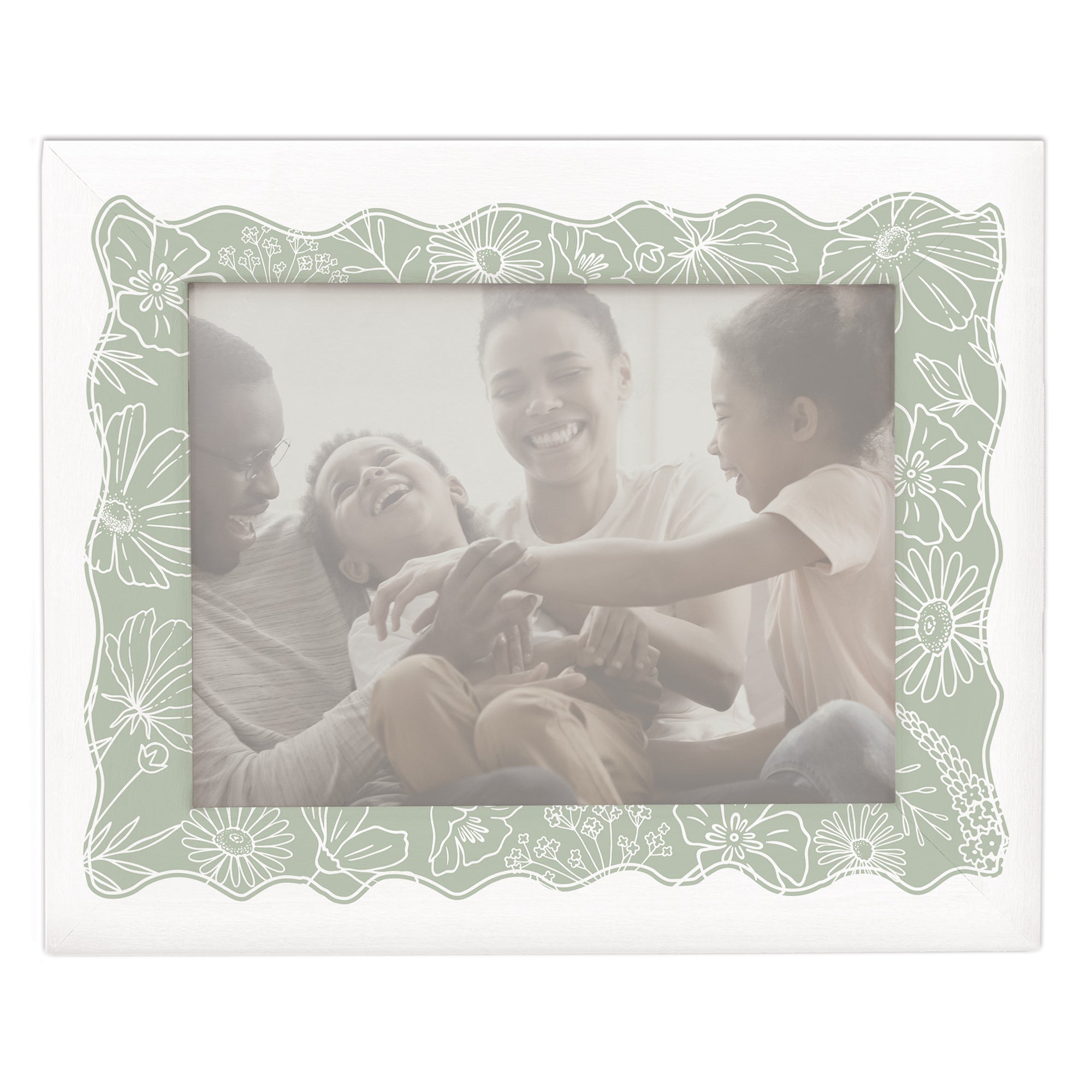 Green Pattern Border