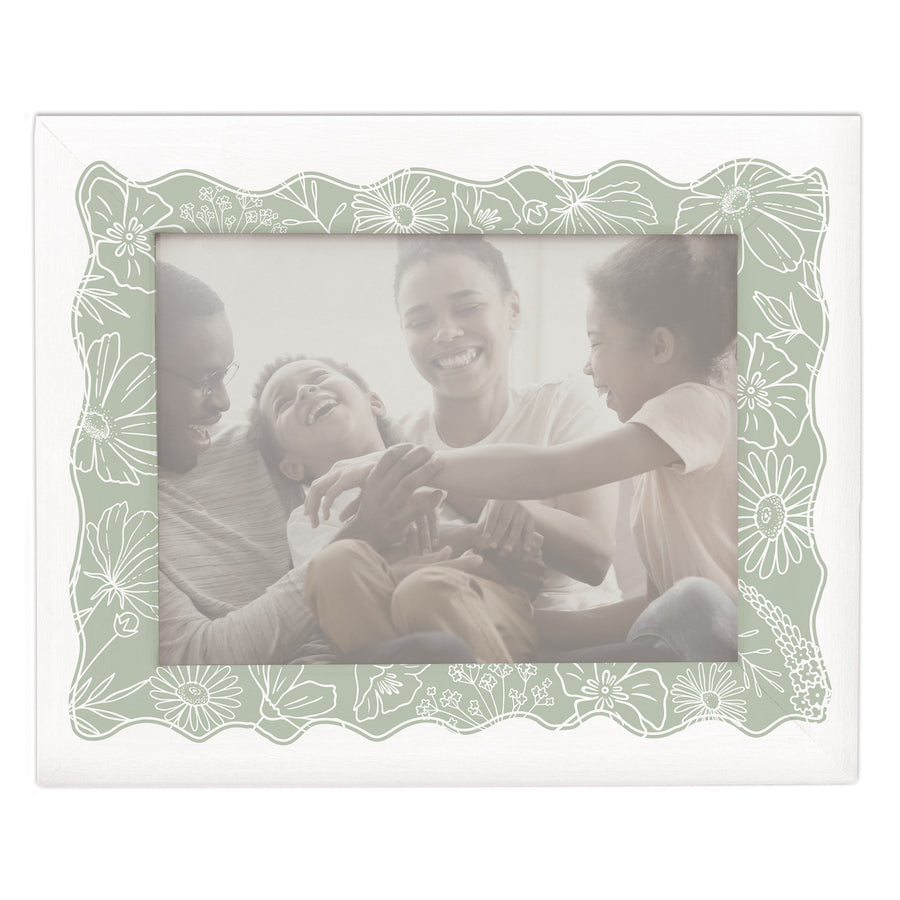 Green Pattern Border