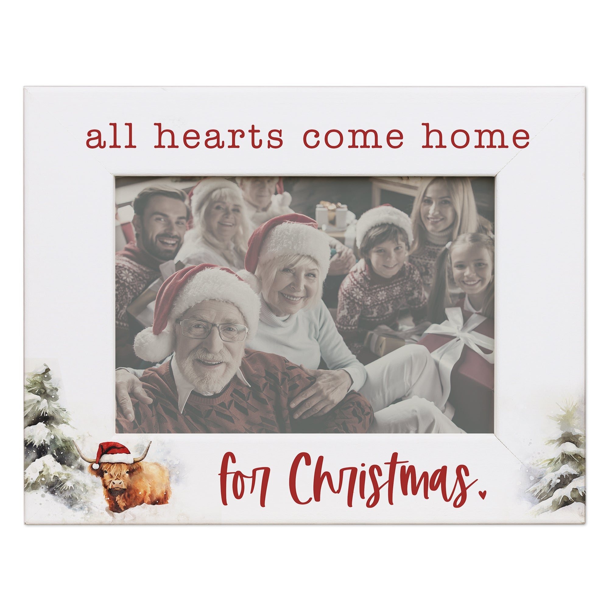 Hearts Home Christmas Cow