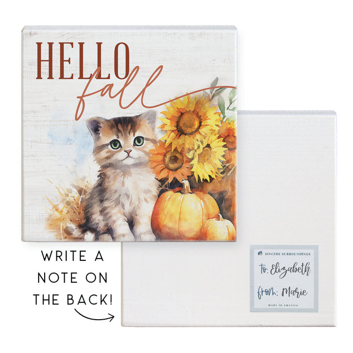 Hello Fall Kitten