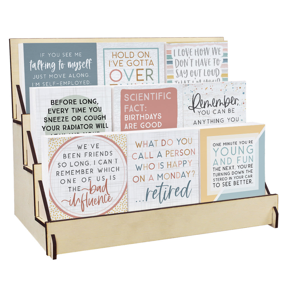 Dose Of Humor Gift-A-Block Bundles Display 2024