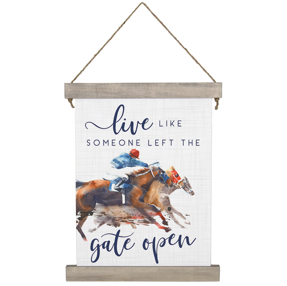 Gate Open Racehorses