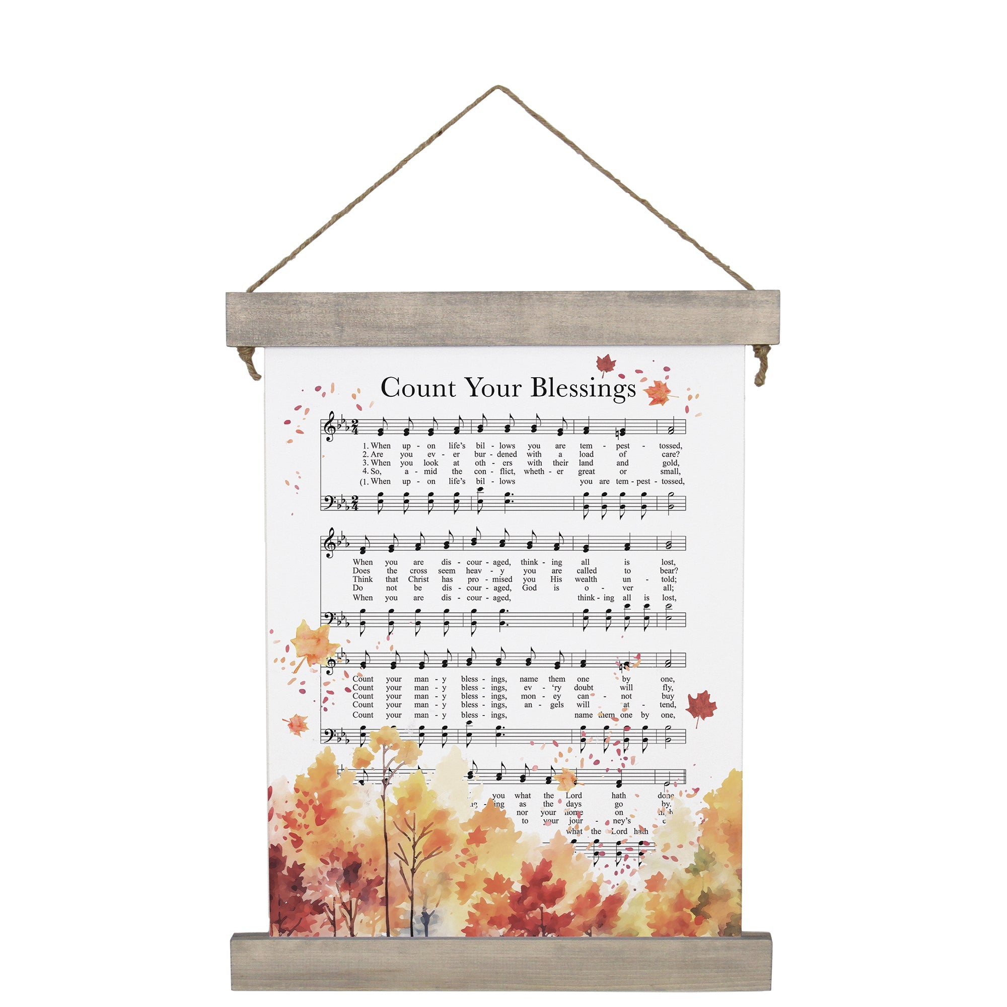 Count Blessings Hymn Fall