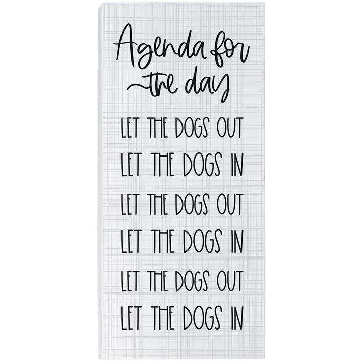 Agenda For The Day 