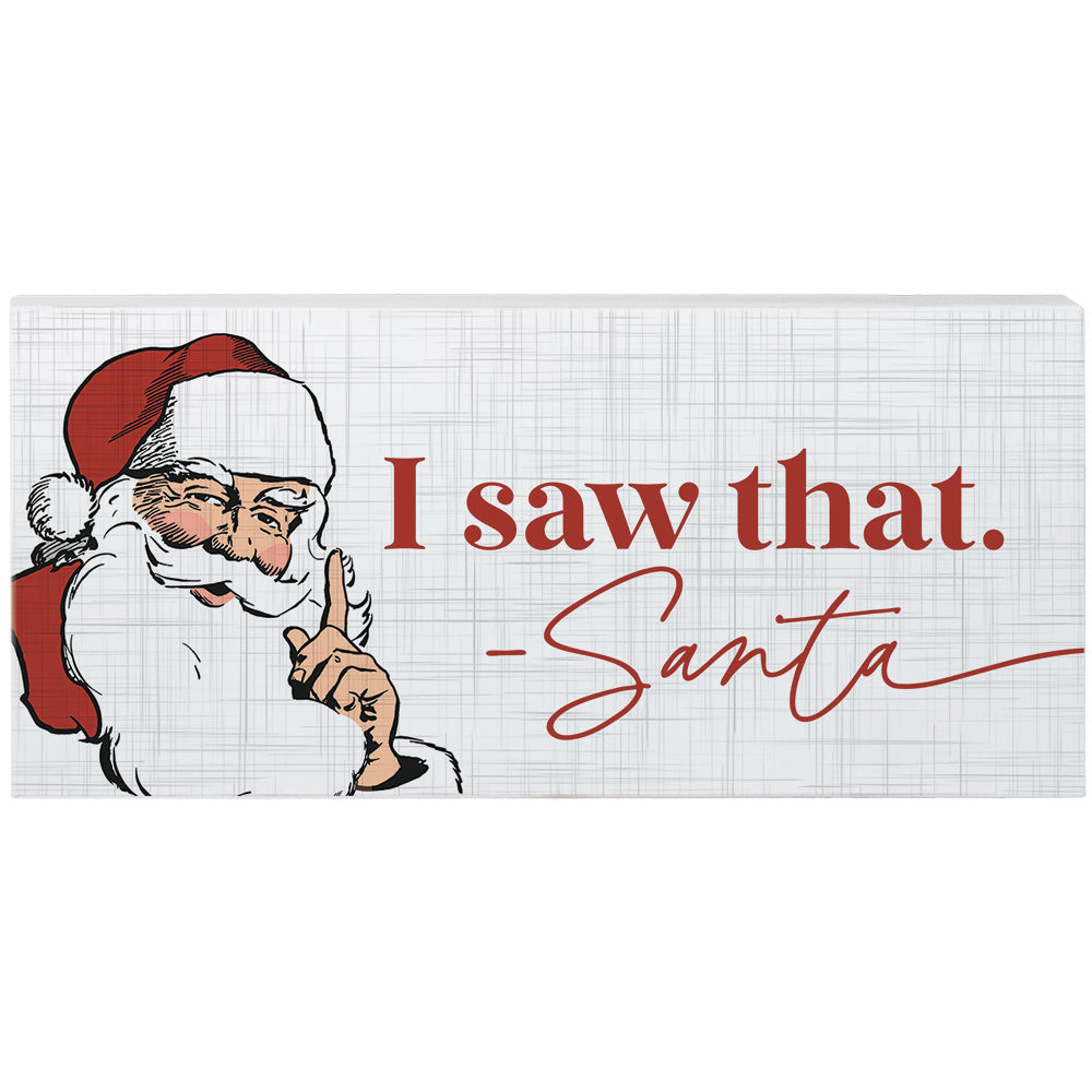 I Saw That Santa