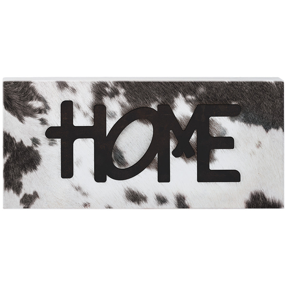 Home Cow Print