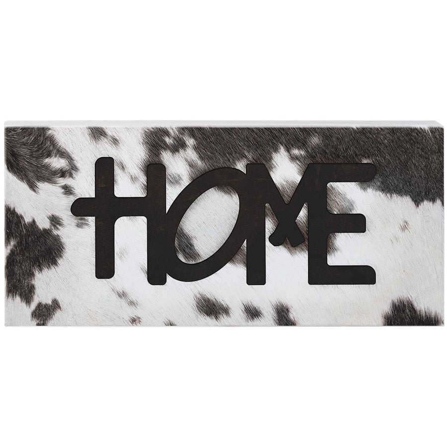 Home Cow Print