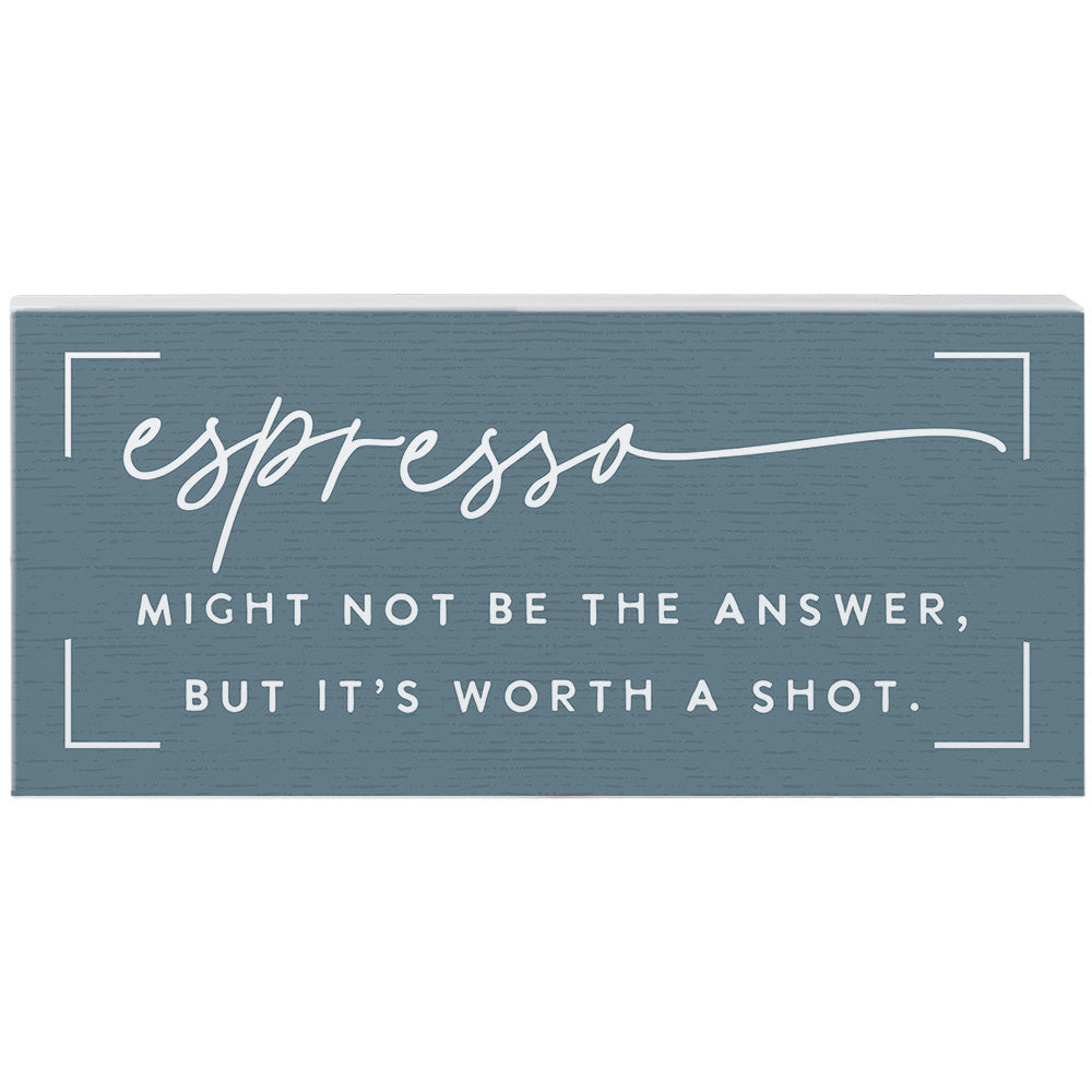 Espresso Answer