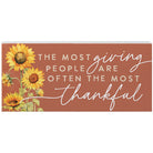 Most Giving People 