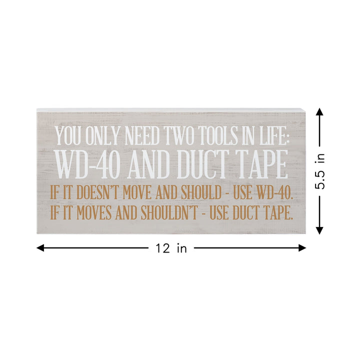 WD-40 And Duct Tape