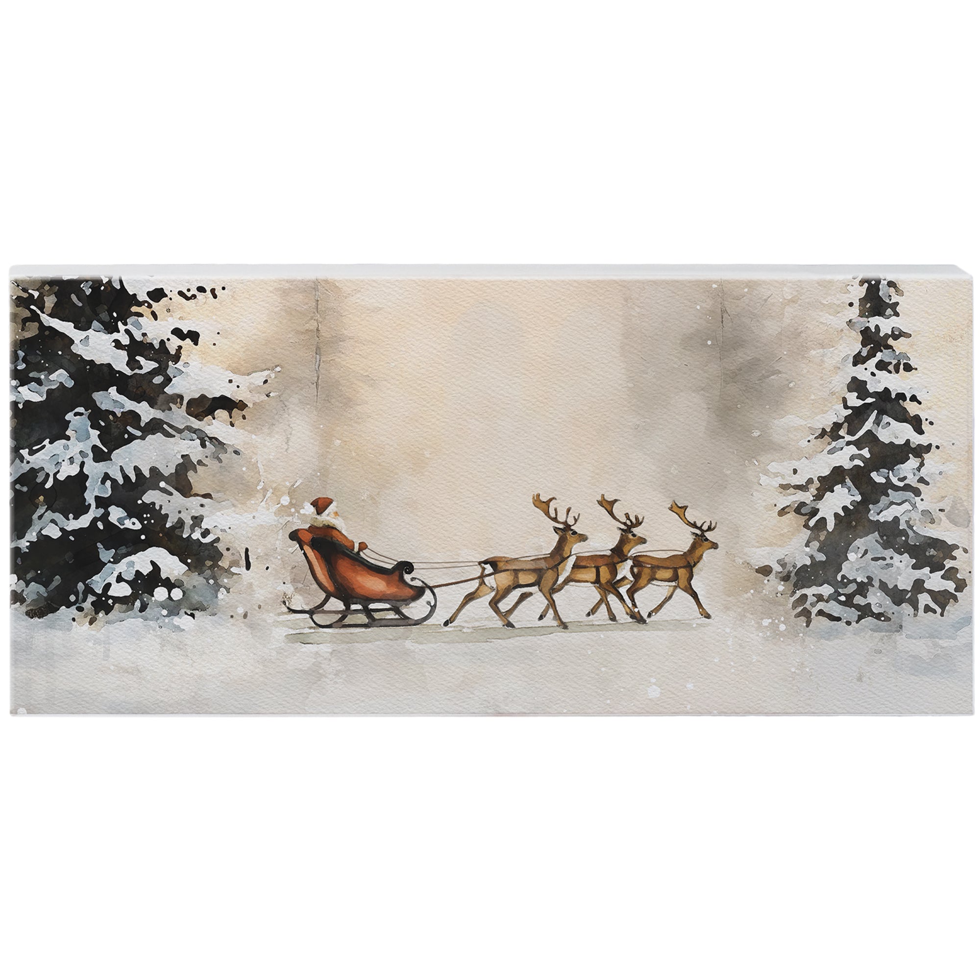 Santa Sleigh Woods
